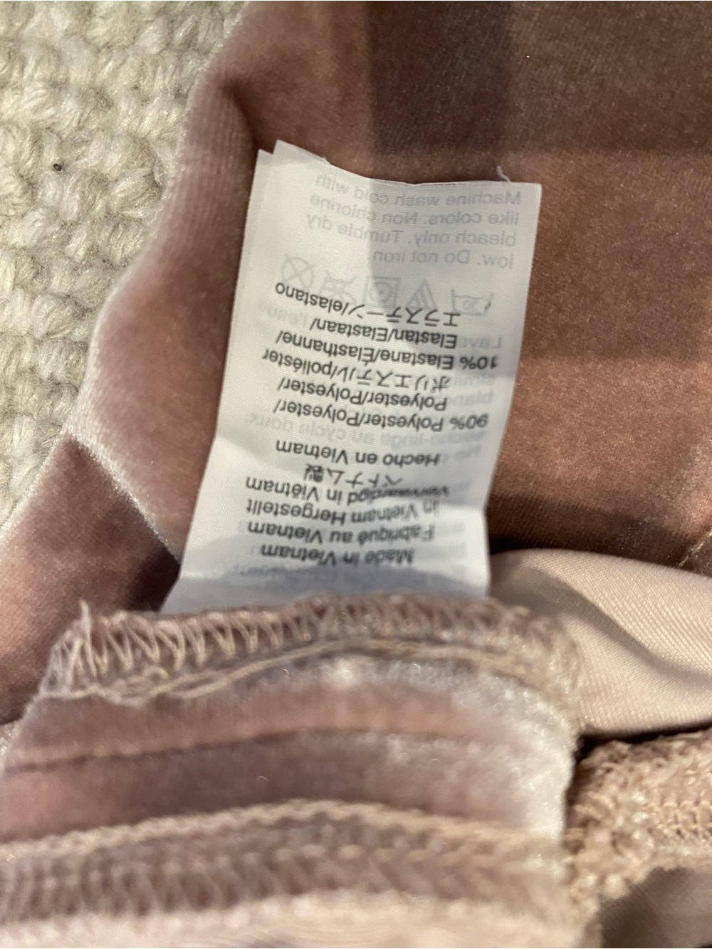 Madewell Blush Pink Velvet Flutter Sleeve Top Small Coquette Balletcore Romantic - Picture 8 of 8